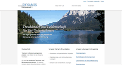 Desktop Screenshot of dynamis-treuhand.ch
